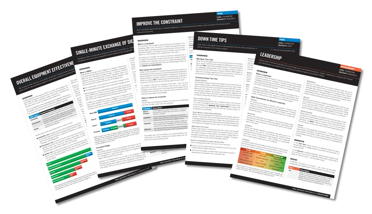 Free Tools Example Sheets